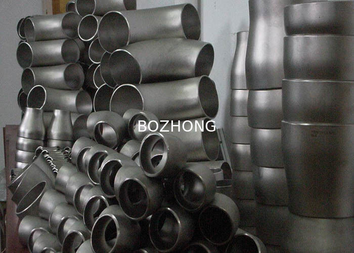 Duplex Stainless Steel Fittings / Nickle Alloy Pipe Fittings For Chemical Industry